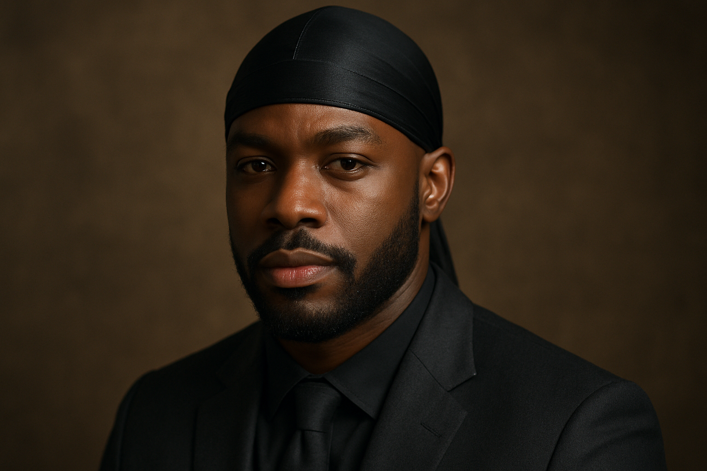 black man with durag